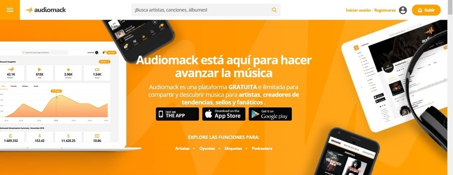 Apps para escuchar música sin Internet